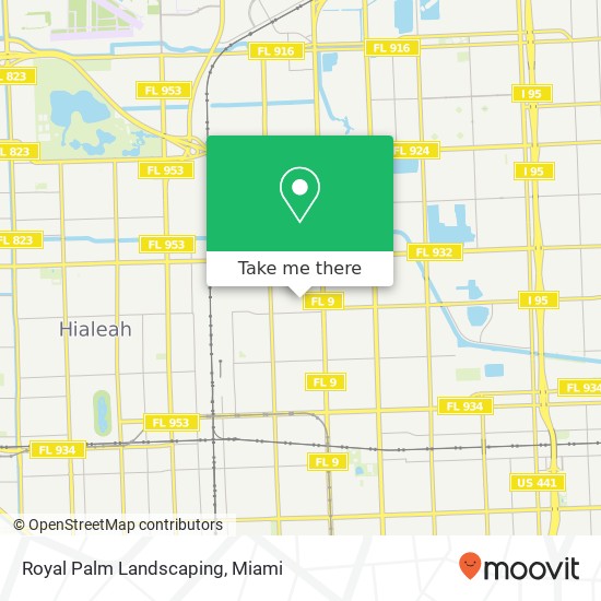 Mapa de Royal Palm Landscaping