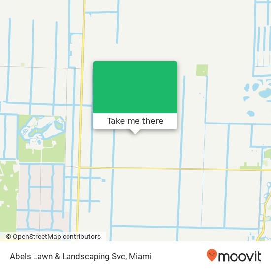 Mapa de Abels Lawn & Landscaping Svc