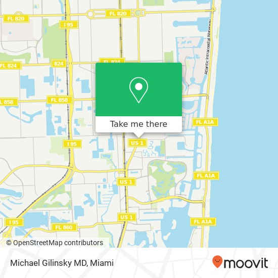 Michael Gilinsky MD map