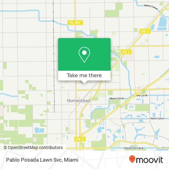 Pablo Posada Lawn Svc map