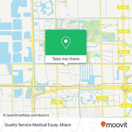 Quality Service Medical Equip map