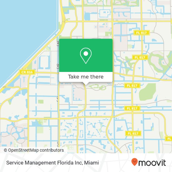 Service Management Florida Inc map