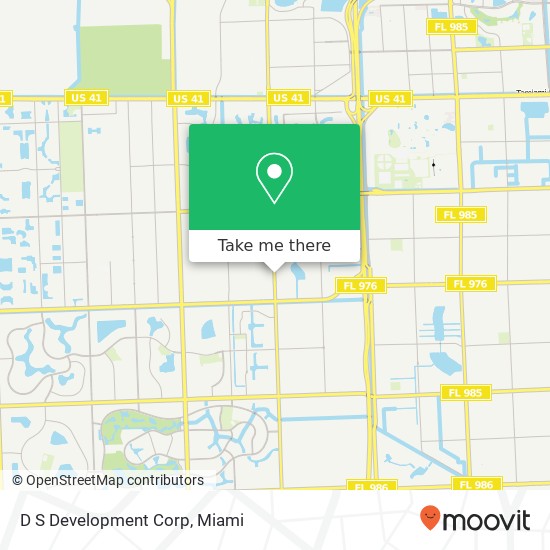 D S Development Corp map