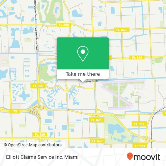 Elliott Claims Service Inc map