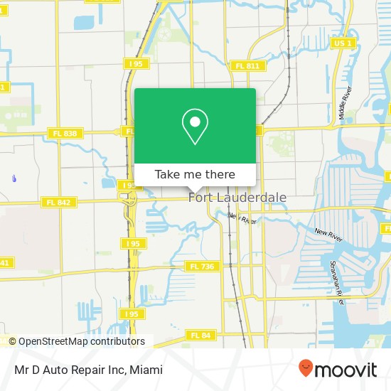 Mr D Auto Repair Inc map