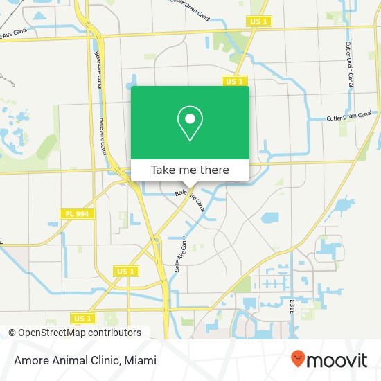 Amore Animal Clinic map