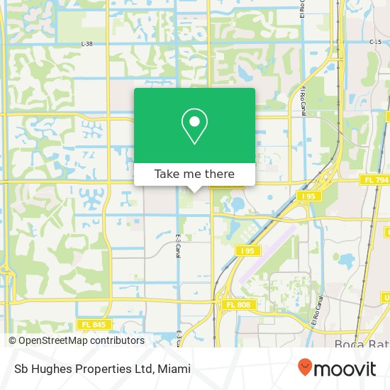 Sb Hughes Properties Ltd map