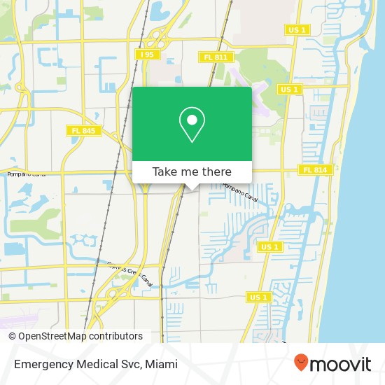 Mapa de Emergency Medical Svc