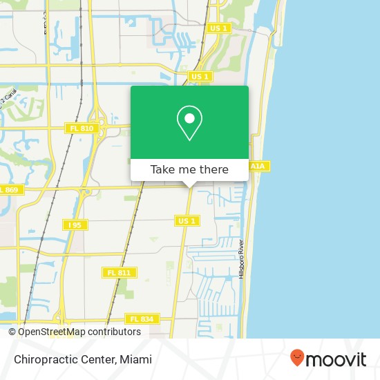Chiropractic Center map