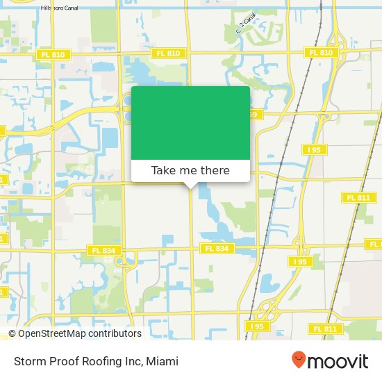 Storm Proof Roofing Inc map