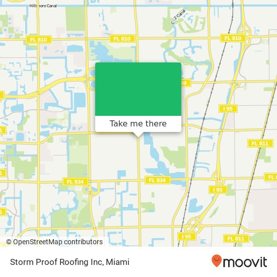 Mapa de Storm Proof Roofing Inc