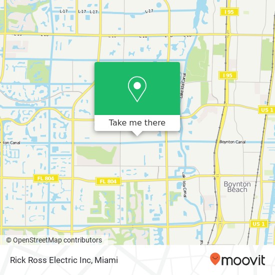Rick Ross Electric Inc map