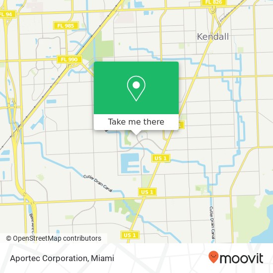 Aportec Corporation map