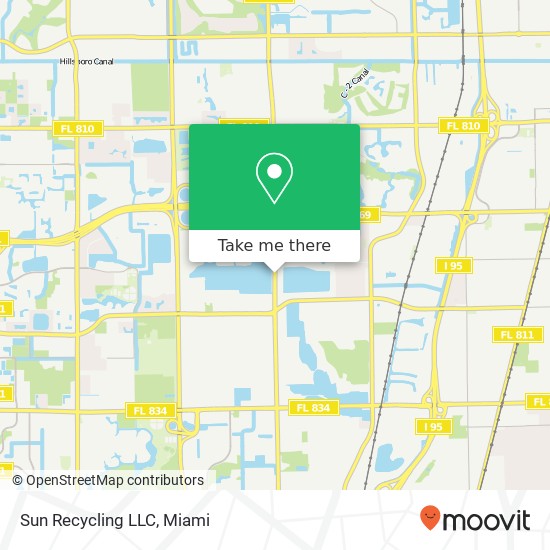 Sun Recycling LLC map