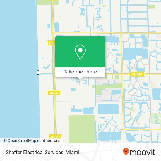 Mapa de Shaffer Electrical Services