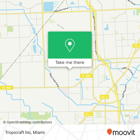 Tropicraft Inc map