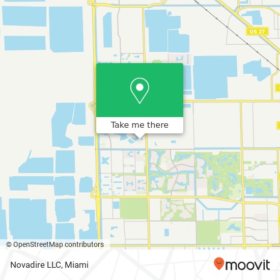 Novadire LLC map