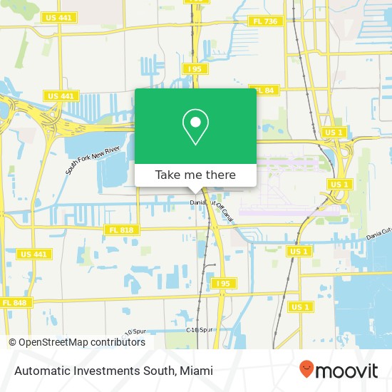 Automatic Investments South map