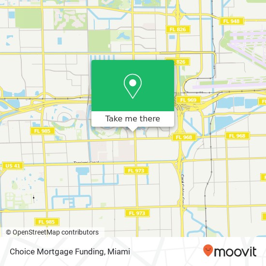 Mapa de Choice Mortgage Funding