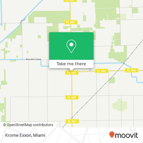 Krome Exxon map