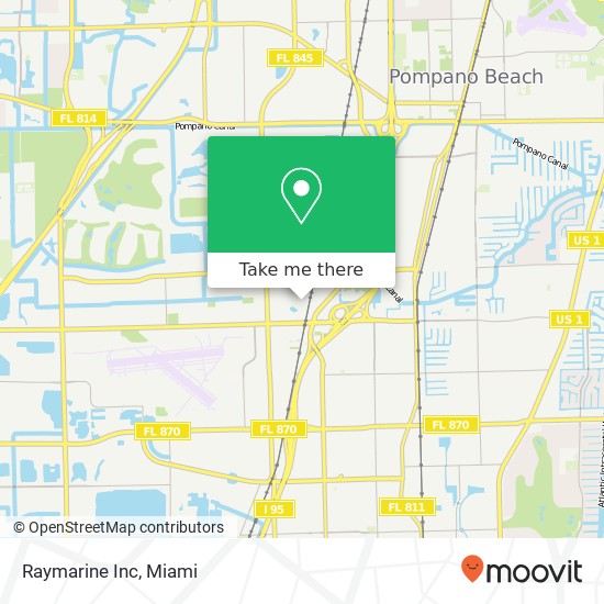 Mapa de Raymarine Inc