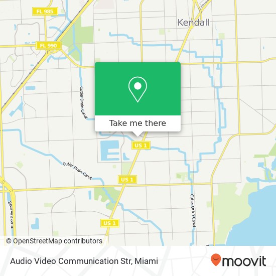 Mapa de Audio Video Communication Str