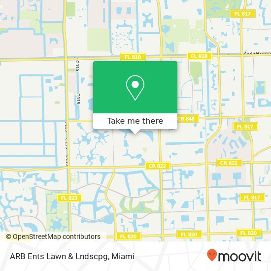 Mapa de ARB Ents Lawn & Lndscpg