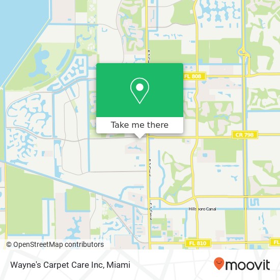 Wayne's Carpet Care Inc map