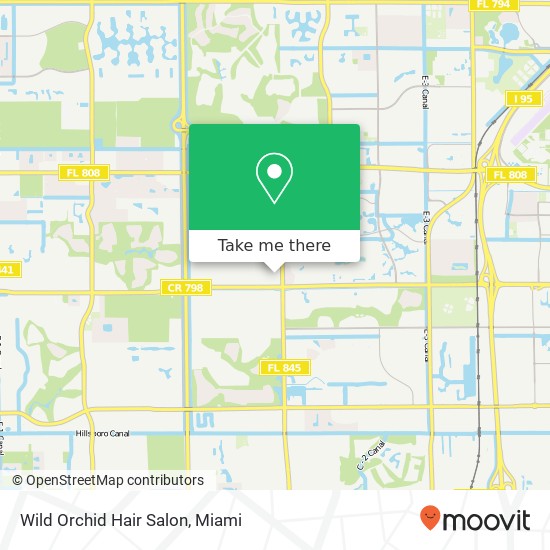 Wild Orchid Hair Salon map