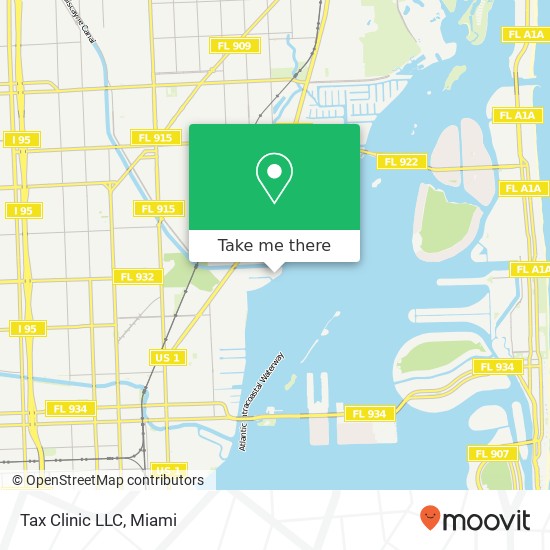 Mapa de Tax Clinic LLC