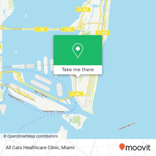 All Cats Healthcare Clinic map