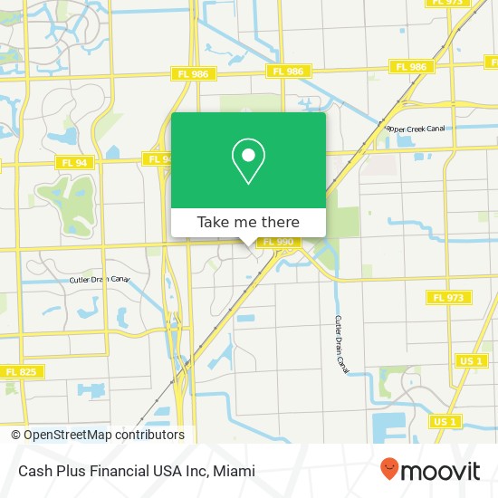 Cash Plus Financial USA Inc map