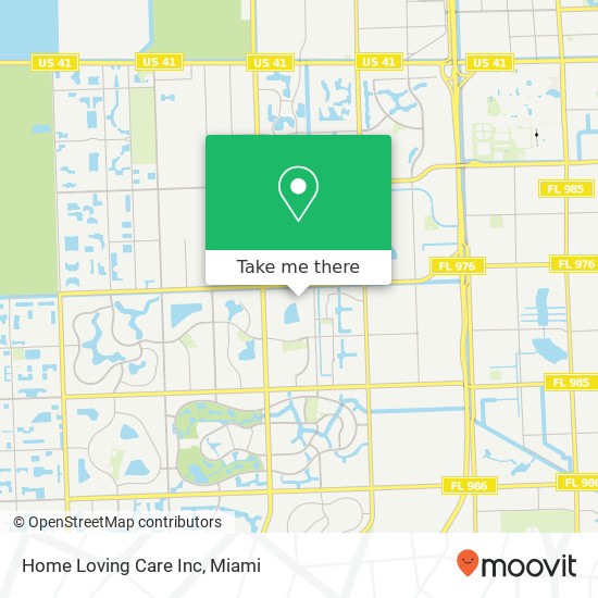 Home Loving Care Inc map