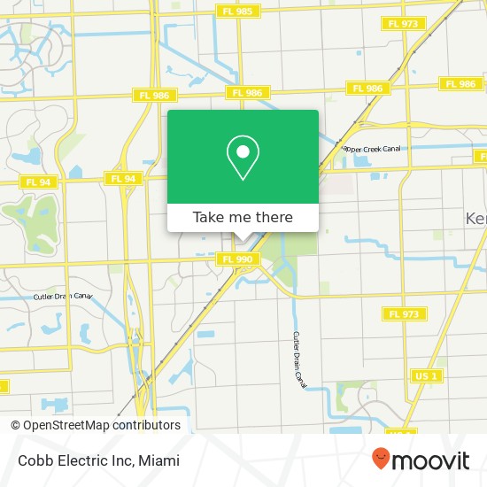 Mapa de Cobb Electric Inc