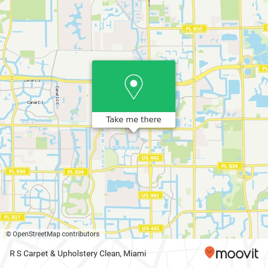 R S Carpet & Upholstery Clean map