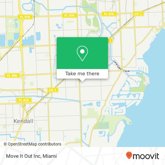 Move It Out Inc map