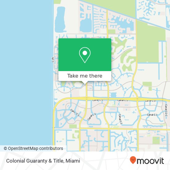 Colonial Guaranty & Title map