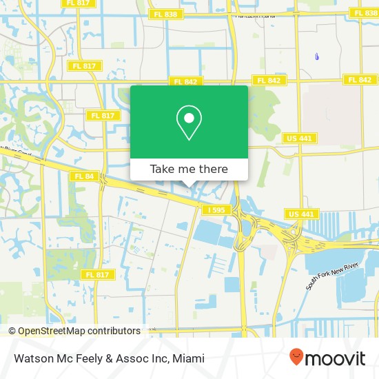 Mapa de Watson Mc Feely & Assoc Inc