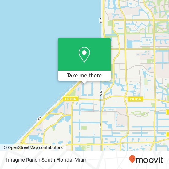 Imagine Ranch South Florida map