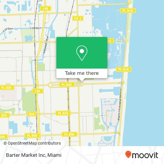 Barter Market Inc map