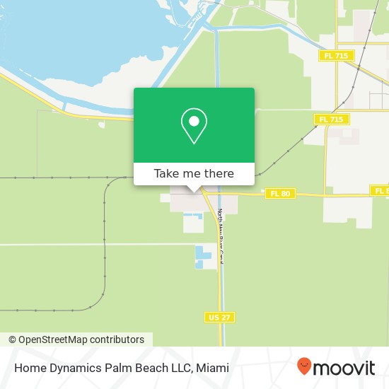 Mapa de Home Dynamics Palm Beach LLC