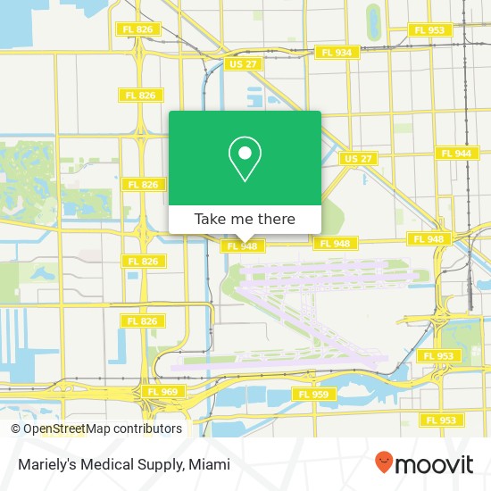 Mapa de Mariely's Medical Supply