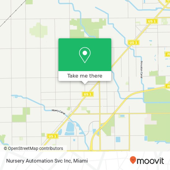 Nursery Automation Svc Inc map