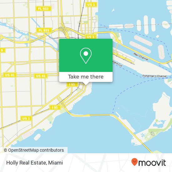 Holly Real Estate map