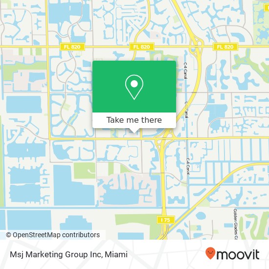 Mapa de Msj Marketing Group Inc