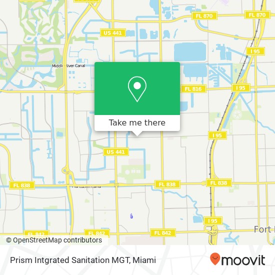 Prism Intgrated Sanitation MGT map