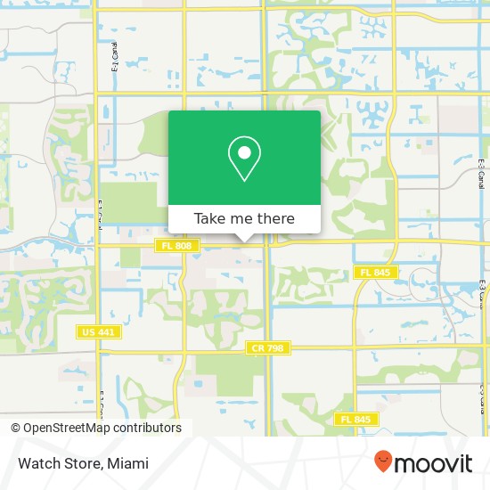 Watch Store map
