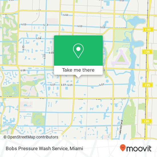 Mapa de Bobs Pressure Wash Service