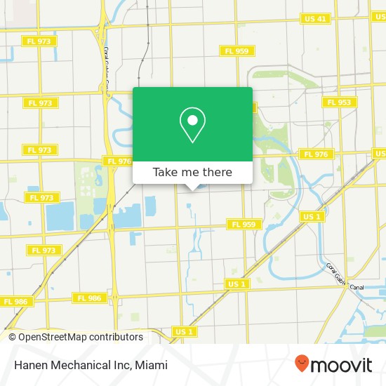 Hanen Mechanical Inc map