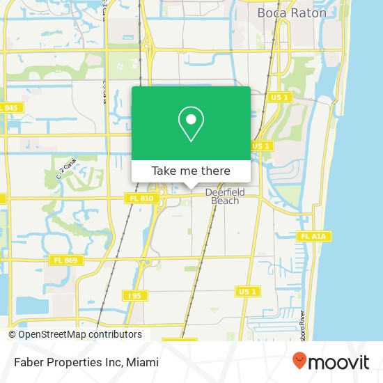 Faber Properties Inc map
